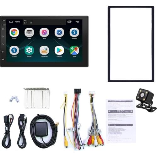 10.1 Inch Android HD Car Bluetooth MP5 Player 16G Memory Touch Button Car 2 DIN Radio GPS Navigation Integrate Machine Universal