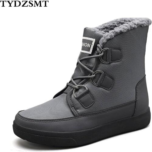 TYDZSMT Women Boots Waterproof Winter Ankle Snow Boots Women Platform Winter Shoes with Thick Fur Botas Mujer Designer Boots