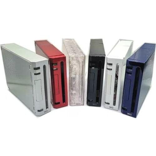 8Colors For WII Full Shell Case Housing Replacement Parts For WII Game Console Cover With parts kit