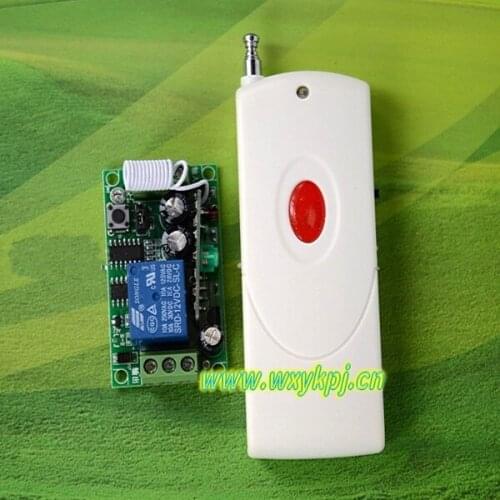 DC12V 1CH RF digital remote control switch For guard door/window/curtain 315MHZ /433MHZ transmitter and receiver