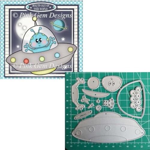 Space baby Metal Cutting Dies and stamps DIY Scrapbooking Card Stencil Paper DIY Cards