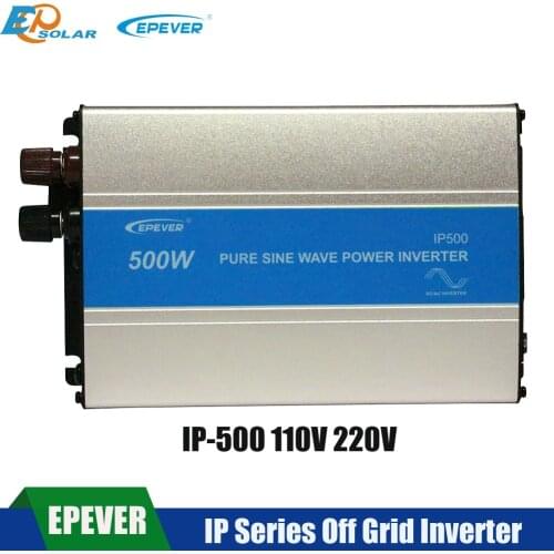 EPever 500W IPower Pure Sine Wave Inverter 12V/24V Input 110VAC 120VAC 220VAC 230VAC Output 50HZ 60HZ High Efficiency Converter