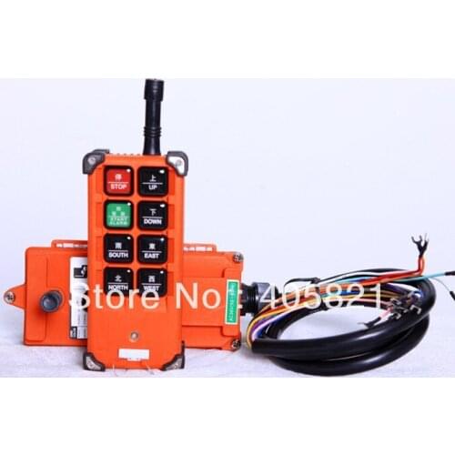F21-E1B industrial remote controller Hoist remote control lift crane switch 1transmitter+1receiver AC/DC18-65V,AC/DC 65-440V