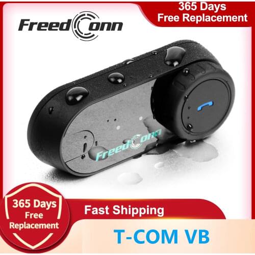 FreedConn T-COMOS Bluetooth interphone Motorcycle Helmet Wireless Headset Intercom +FM Radio+Soft Headphone for Full Face Helmet