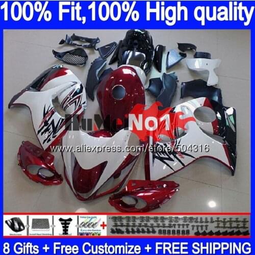Injection For SUZUKI Hayabusa GSXR 1300 GSXR-1300 Dark red 29MC.8 GSXR1300 2008 2009 2010 2011 2012 08 09 10 11 12 Fairing