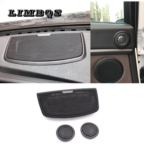 Dashboard loudspeaker cover decoration trim for bmw f30 high quality original replace dashboard tweeter audio cover trim inter