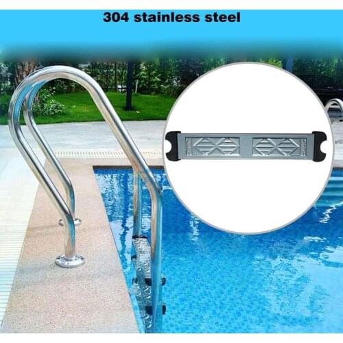 Stainless Steel Pool Ladder Pedal Non Slip Replacement Durable Pool Accessories Easy Installation J2Y