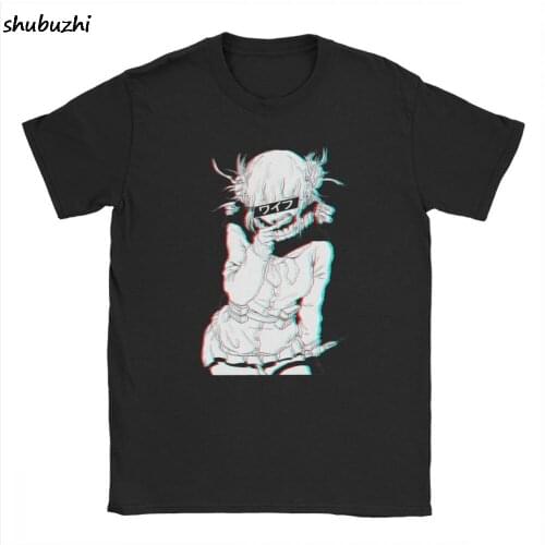 Mans T Shirts Toga Himiko The Crazy Villain Waifu Leisure Short Sleeve Tees O Neck Clothes Purified Cotton Plus Size T-Shirt