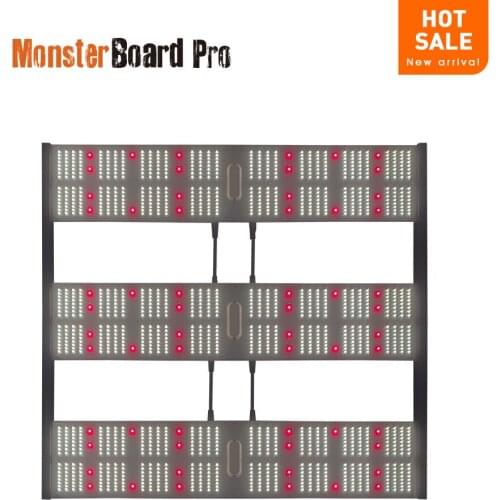 Geeklight 5x5 Led Grow Light 720w Monster Board Pro VEG to Bloom mode grow kit