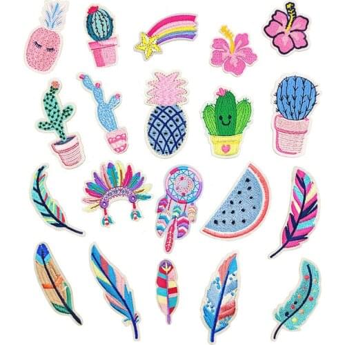 Customized Wholesale Embroidered Cloth Stickers Clothing Accessories Patch Clothes Pants Ripped Patch