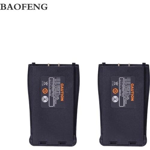 2PCS Original 3.7V 1500mah Baofeng BF-888S Battery For Baofeng Two Way Radio Walkie Talkie Baofeng 888S Accessories