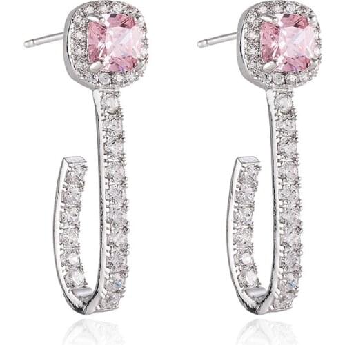 GAOLA Diamond Earrings Pendant Earrings Jewelry Accessories Jewelry Zircon Earrings Hook Fancy Ladies Earrings