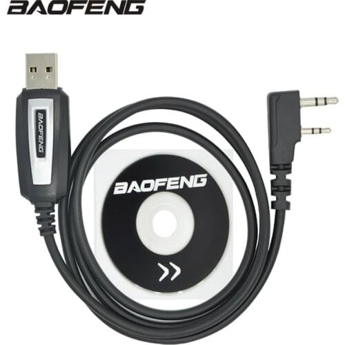 Baofeng USB Programming Cable UV-5R CB Radio Walkie Talkie Coding Cable K Port Program Cord for BF-888S UV-82 UV 5R Accessories