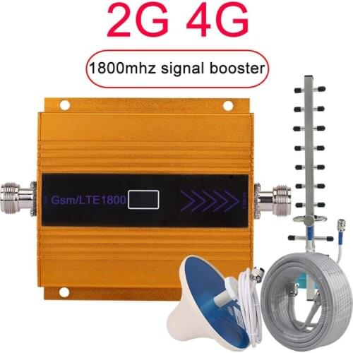 Signal Booster 4g Signal Repeater Cell Phone Signal Amplifier Mobile Signal Booster 4g Cell Phone Repeater GSM 4G LTE 1800MHz