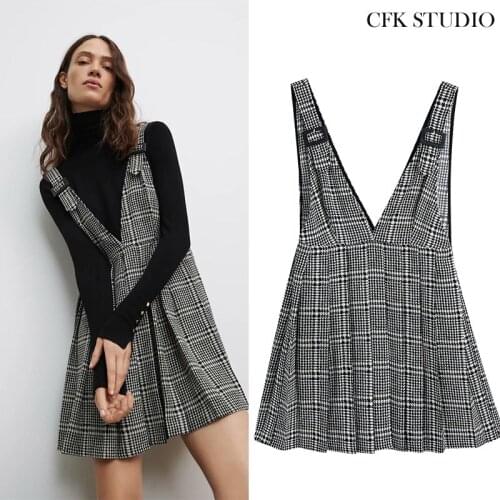 Модные платья в клетку YAHONG&DO China At AliExpress