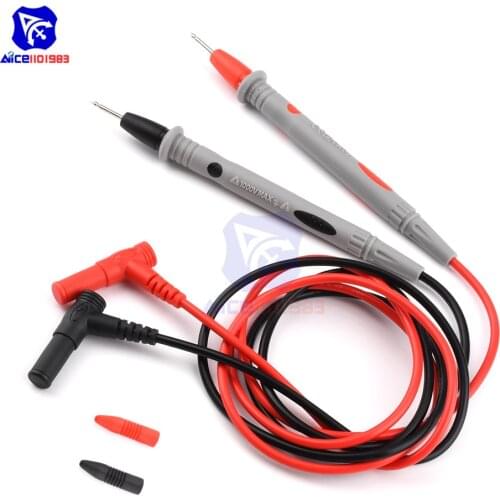 Diymore 1 Pair Universal Probe Test Leads Pen for Digital Multimeter 1000V 20A