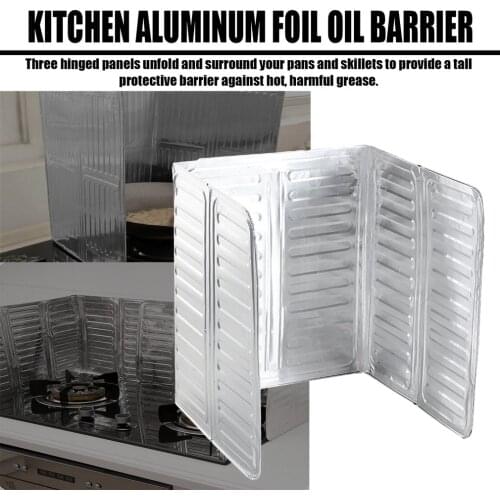 1PC Kitchen Cooking Frying Oil Splashing Protection Gas Stove Oil Removal Rust Guard Against Stove Oil Splash Kitchen Tools