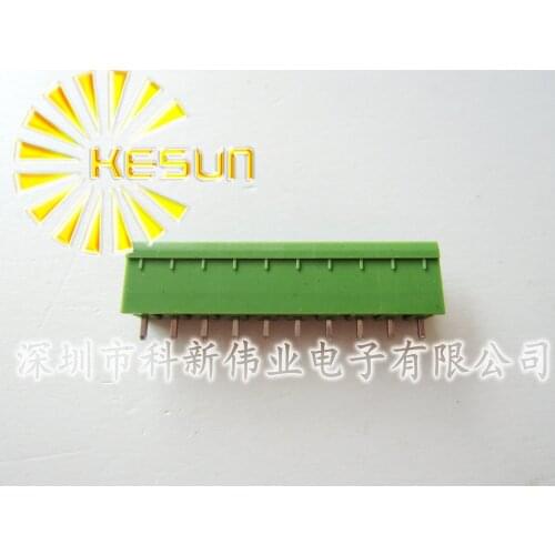 100PCS 2EDGV-5.08-10P 2EDGV 10Pin 5.08mm Straight Pin Plug-in Screw Terminal Block ROHS