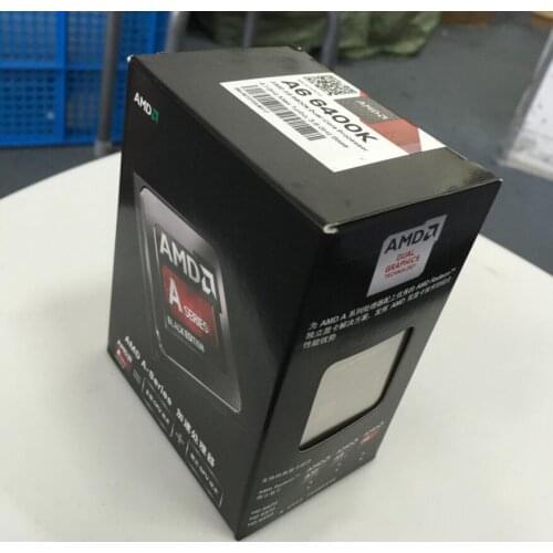 AMD A6-Series A6-6400K A6 6400K AMD 6400 Dual-Core CPU APU FM2 100% working properly Desktop Processor