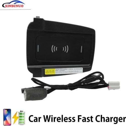 Car Accessories QI Wireless Charger Fast Charging Module For Chevrolet malibu 530T 2016-2018 Wireless Onboard Car Charging Pad