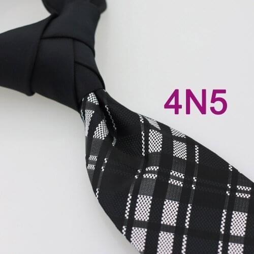 Yibei Coachella ties Black Solid Color Knot Contrast Silver Checked Plaid Necktie Patchwork Formal Neck Tie quality tie Gravata