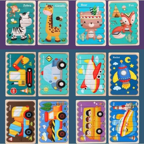 Fidget Toys bola de Puzzle Story For Child logic puzzle interactive board Game Toy Montessori Education Kid Stripe 3D DIY Puzzle