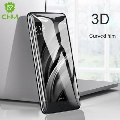 CHYI 3D Curved film For Xiaomi Mi A2 6X Mi6 MIX 2 Note 3 Screen Protector Full coverWith installation Tools Not Tempered Glass