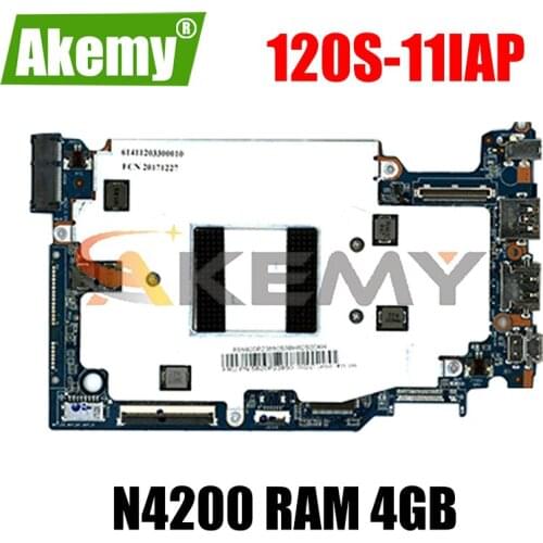For Lenovo 120S-11IAP S130-11IGM notebook motherboard CPU N4200 N4100 RAM 4GB support M2 SSD hard drive tested 100% work