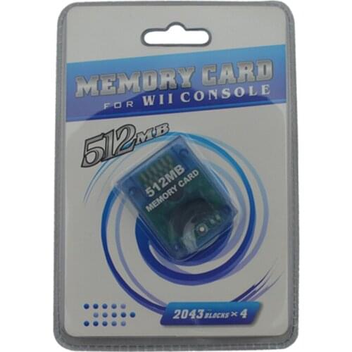 4M TO 512M Brand New memory card for Nintendo For Wii Console Memory Storage Card Save Saver For GameCube GC For Wii