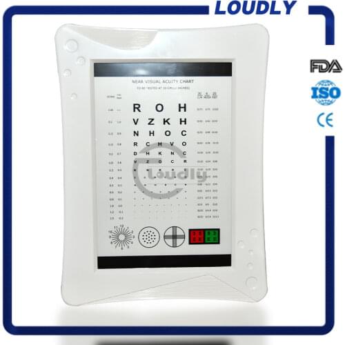 Loudly brand High quality Ophthalmic Near Visual Acuity Chart NV-23C
