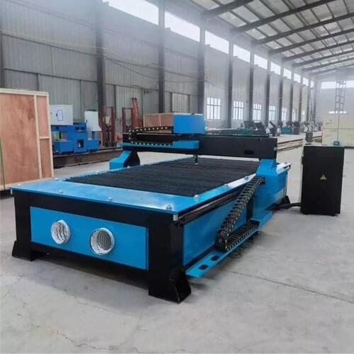 Robotec Metal Pipe CNC Flame Plasma Cutting Machine for Steel/ 100A 200A CNC Plasma Cutter Table Machine with Drilling Head