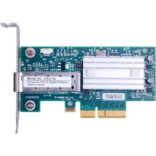 Network Card Adapter 10Gb for Mellanox CX311A‑XCAT, Virtualization acceleration, Professional Accessories