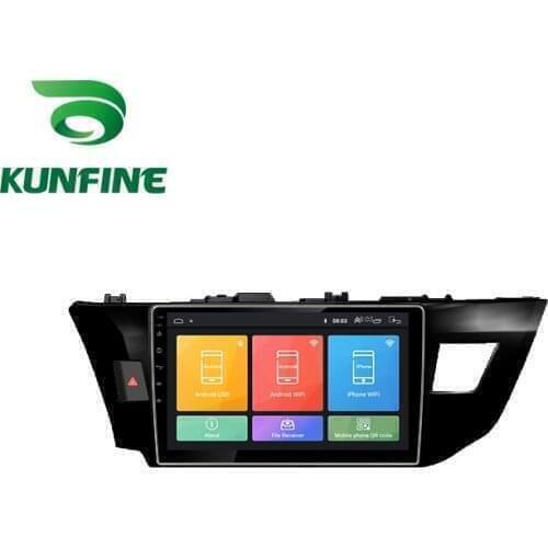 Octa Core Android 10.0 Car DVD GPS Navigation Player Deckless Car Stereo For Toyota Levin 2013-2018 Radio Headunit