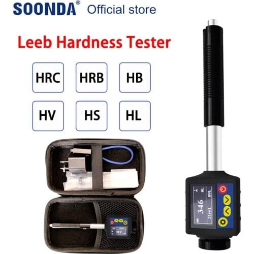 High Precision Pen type Hardometer Leeb Hardness Tester Stainless Steel Metal Hardness Tester Meter Tools Measuring Instrument