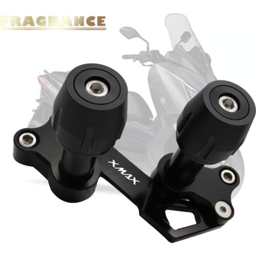 Motorcycle rear anti-collision slider guard rear axle muffler pipe frame slider fall protection For Yamaha x-max 300 125 200 PCX