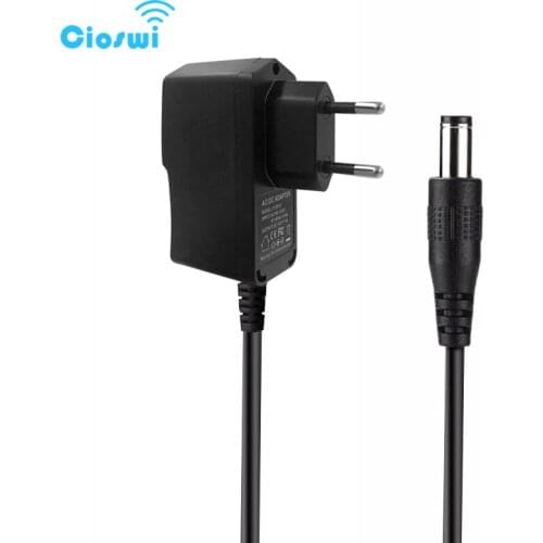 Wiflyer EU Plug AC to DC Power Adapter AC 110-240V DC 12V 1A 2A 2.5A 9V 0.6A Supply Charge Adapter For Router LED Light Strips