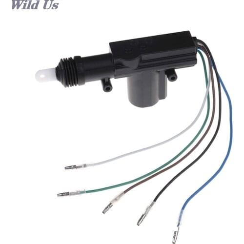 Car Auto Heavy Duty Power Door Lock Actuator Motor 5 Wire Slave Actuator Solenoid Central Locking 12V