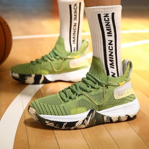 White Baskets Homme 2019 Men Basketball Shoes Comfortable Women Shoes Outdoor Cushion Ankle Sport Shoes Mens Trainers Zapatillas