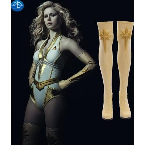 The Boys S2 Starlight Cosplay Boots Annie January Battle Halloween Carnival Women Shoes