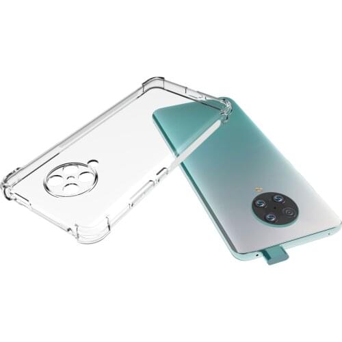 For Xiaomi Poco X3 Case Soft TPU Transparent airbag shockproof Protective Back Cover case for xiaomi Poco X3 NFC phone shell