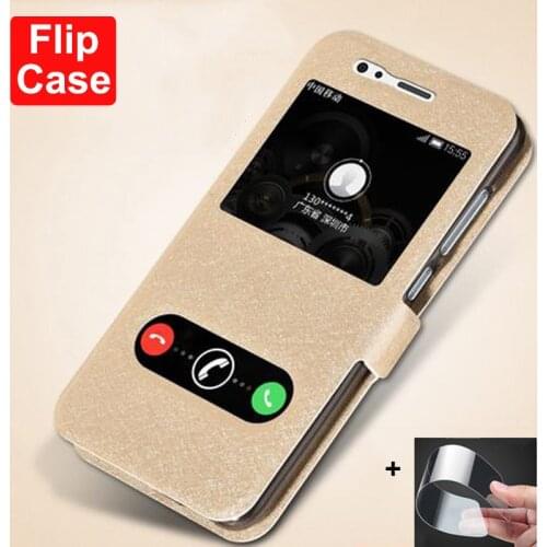 Open window Cover For Gionee S5 S9 S10 S10C S10CL case PU Leather Phone Cases For Gionee S10 lite case For Gionee GN3001 GN3001L