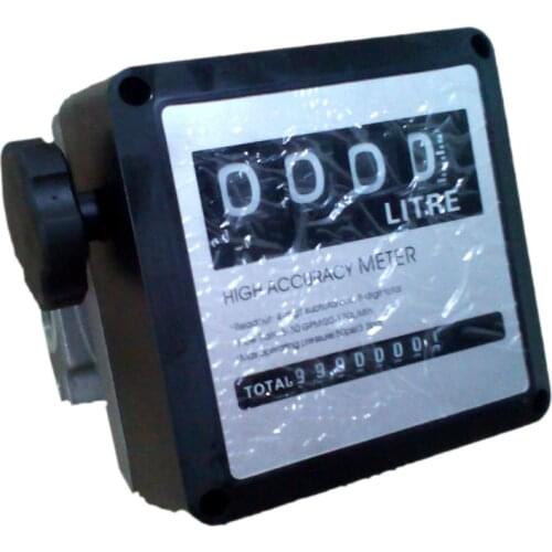 Water Flow Meter sensor flowmeter fuel gauge caudalimetro gasoline diesel Fuel Oil flow indicator counter G1.0 4-digit 0-9999L