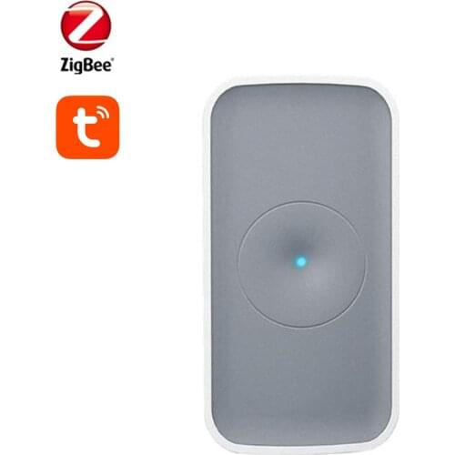Tuya Zigbee 3.0 Vibration Detector Sensor For Glass Door and Window Protection Works with Tuya Zigbee Gateway/Hub