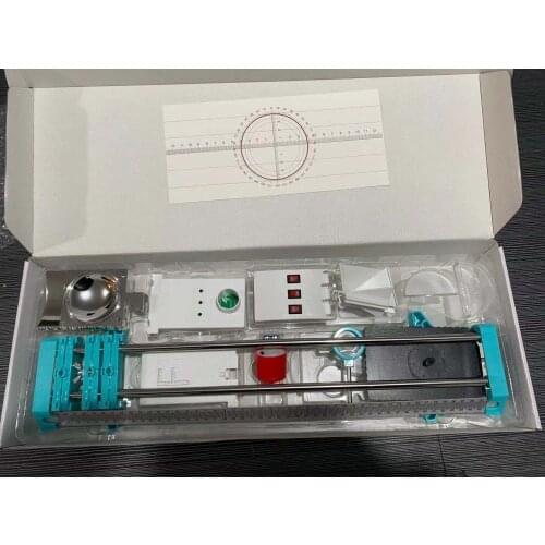 Mini Physical Optics Experiment Set Electrical Test Box Triangular Prism Laser Lights Convex Concave Lens Set