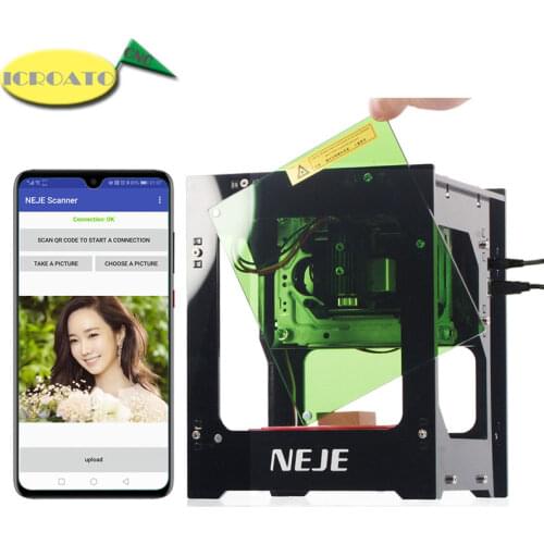 NEJE DK-8-KZ 1500/2000/3000mW Professional DIY Desktop Mini CNC Laser Engraver Cutter Engraving Wood Cutting Machine Router