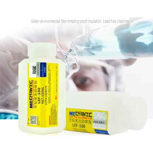 Newest MECHANIC Repair Liquid Lubricant Lead-Free Solder Paste Low Odorless No Clean Environmental protection welding flux