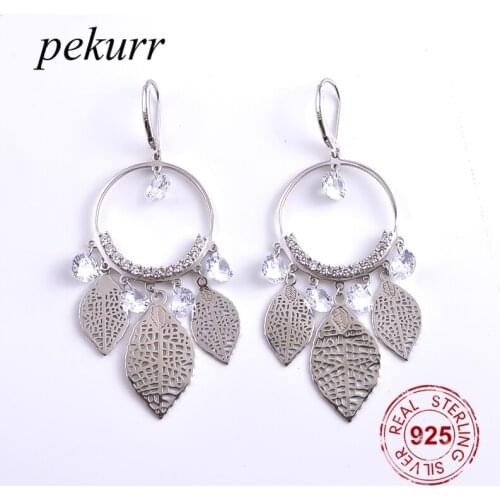 Pekurr Women's Gold Earrings