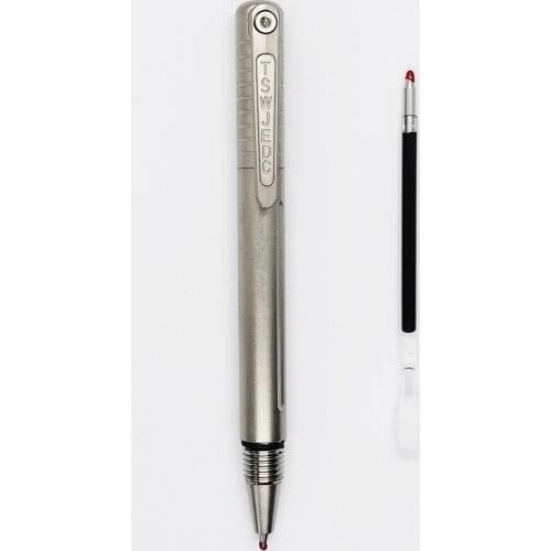 Portable Light Weight Titanium Alloy EDC Mini Ball Point Writing Pen