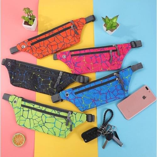 BISI GORO Waist Bag For Women Unisex Large-capacity Outdoor Cycling Sports Waistband Hip Bum Money Phone Motion Belt Fannypack