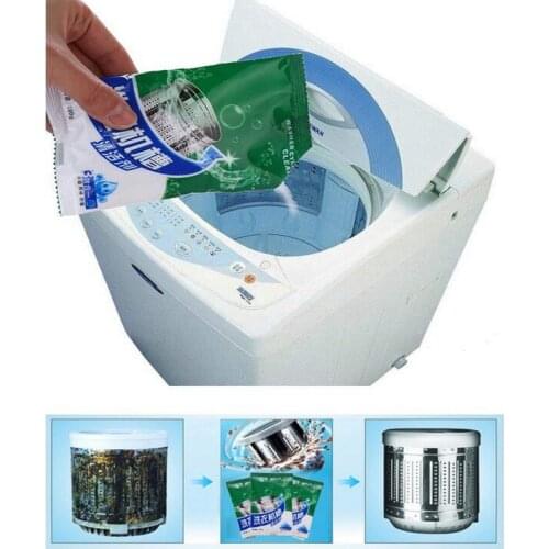 Washing Machine Tank Cleaning Agent Bag Kitchen Washing Machine Cleaner Supplies Effective Decontamination All-Purpose Cleaner